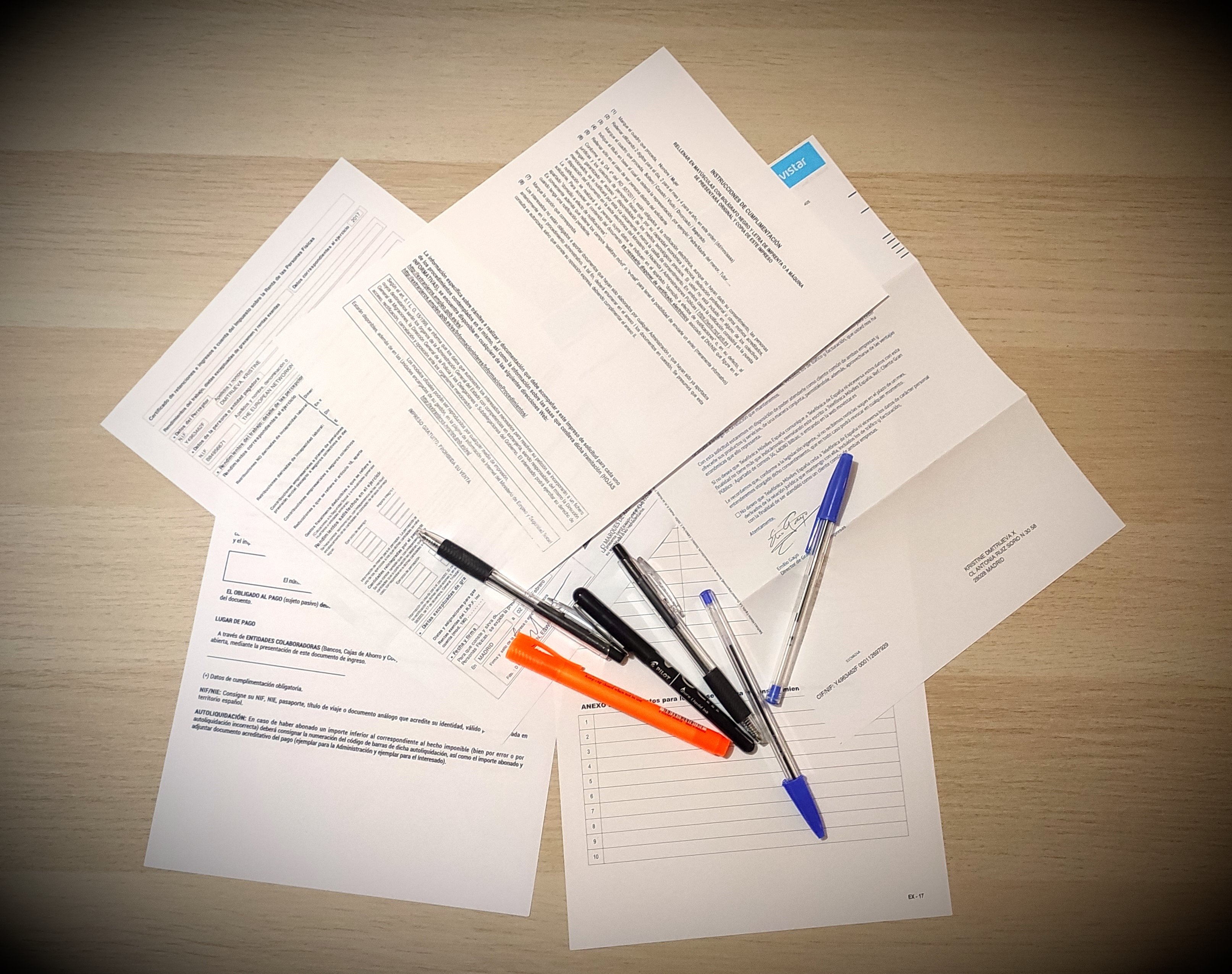 Mana pieredze kārtojot dokumentus