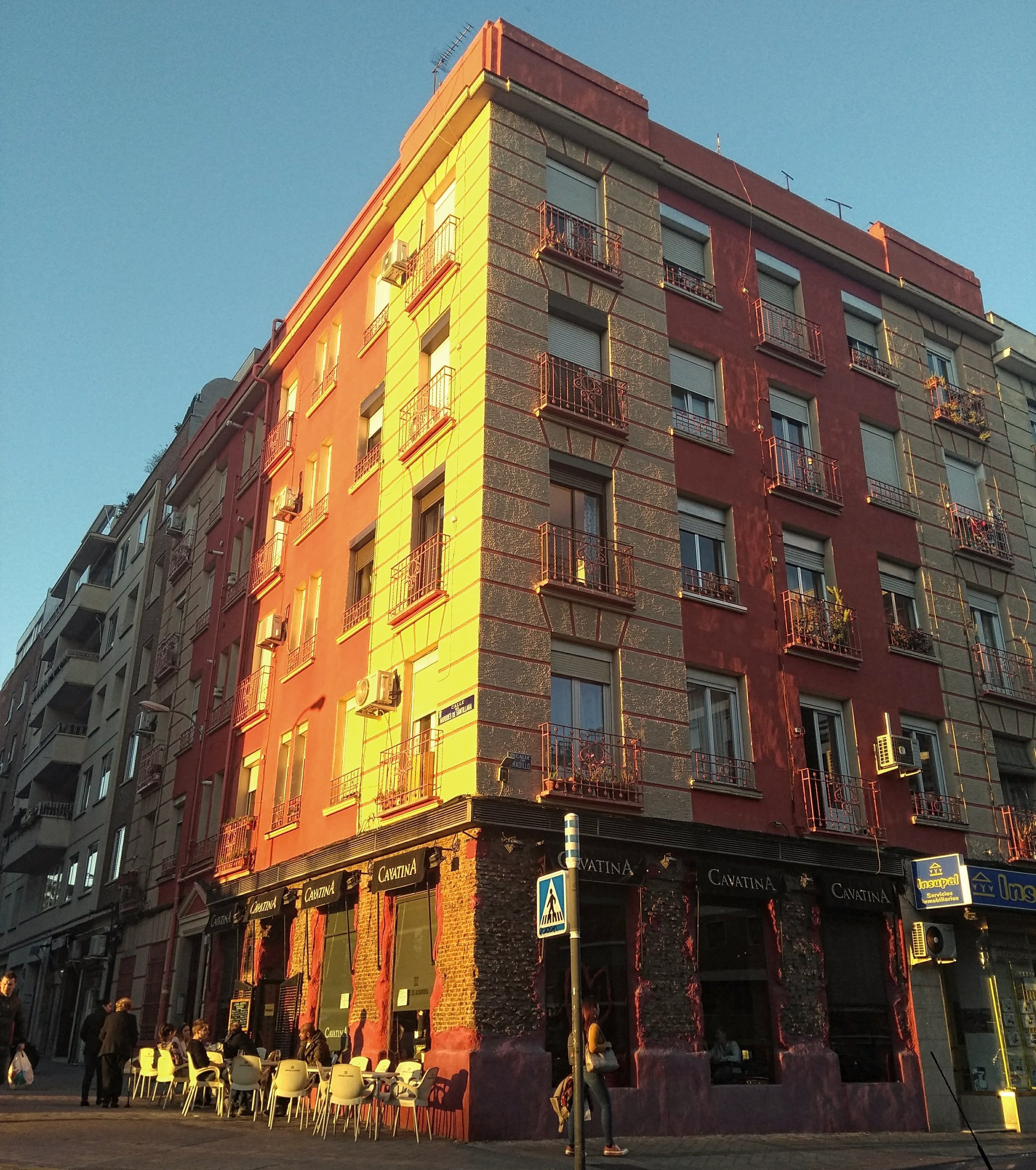 Mans pirmais darbs Madridē